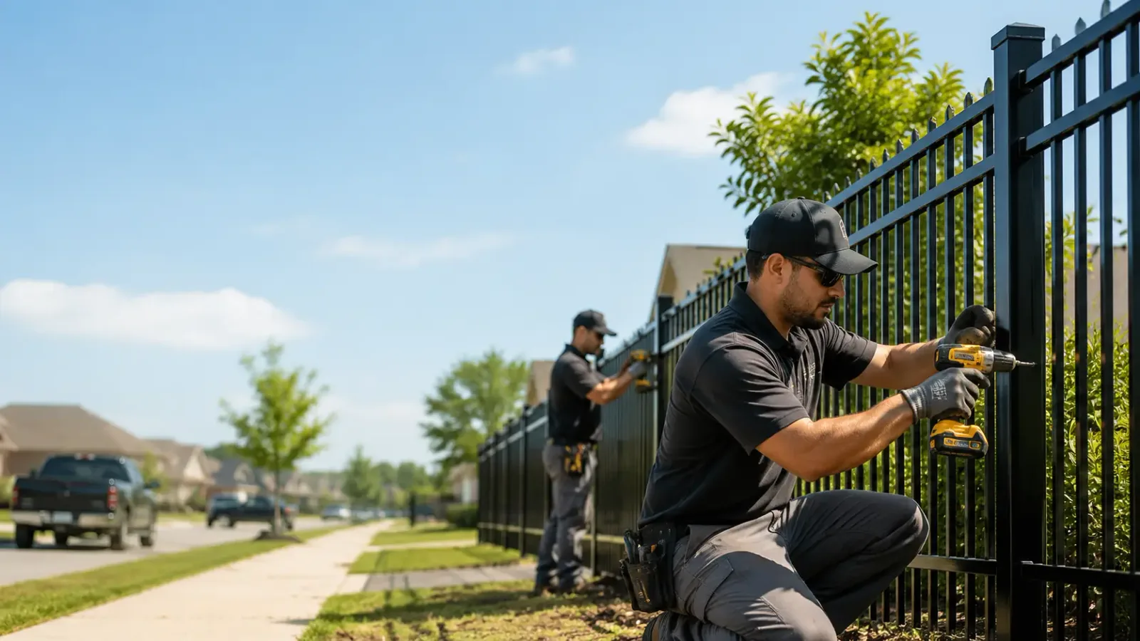 Metal Fence Installation in Wheeler, TX